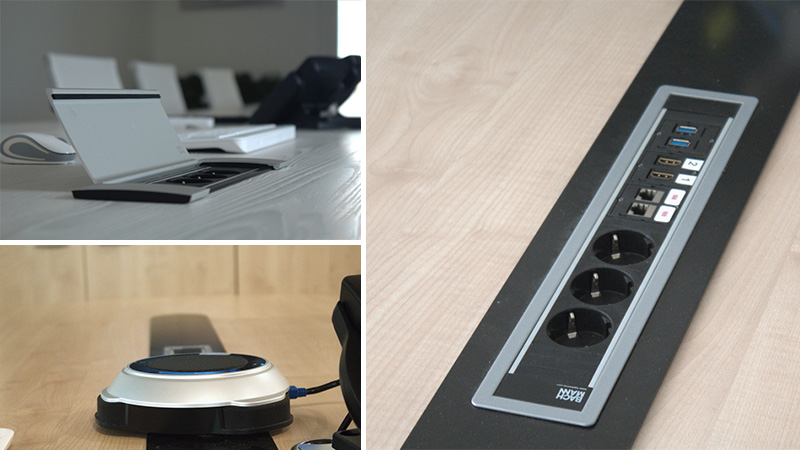 Realizzazione Sala Riunioni Antos: particolari - Domsolution